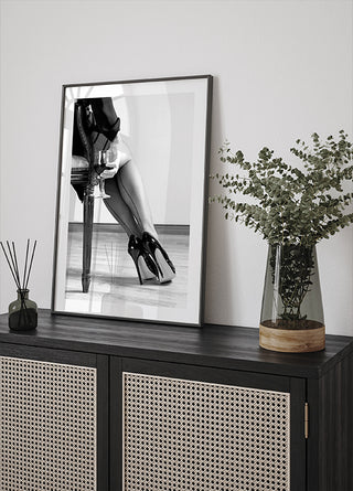 Hoge hakken poster