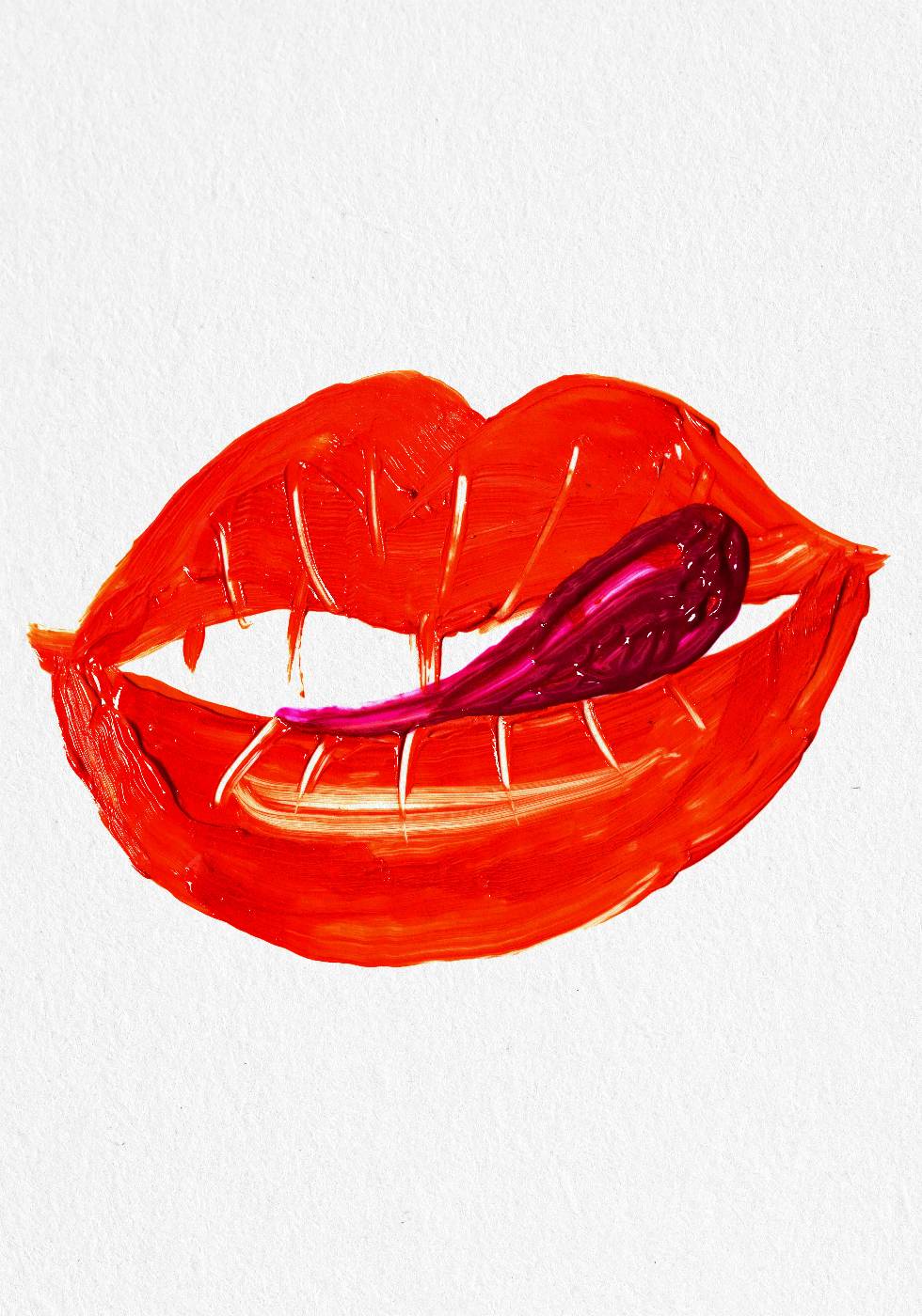 Lustful Lips Plakat - Posterbox.no