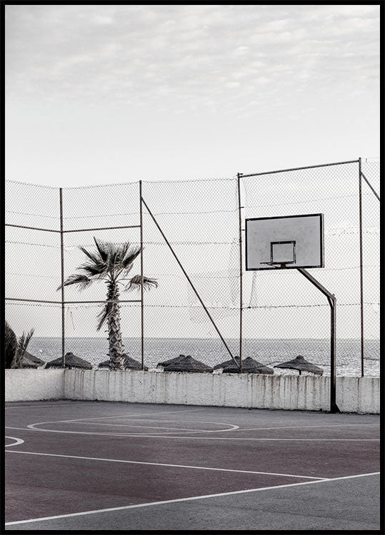 Basketball Court Plakat - Posterbox.no