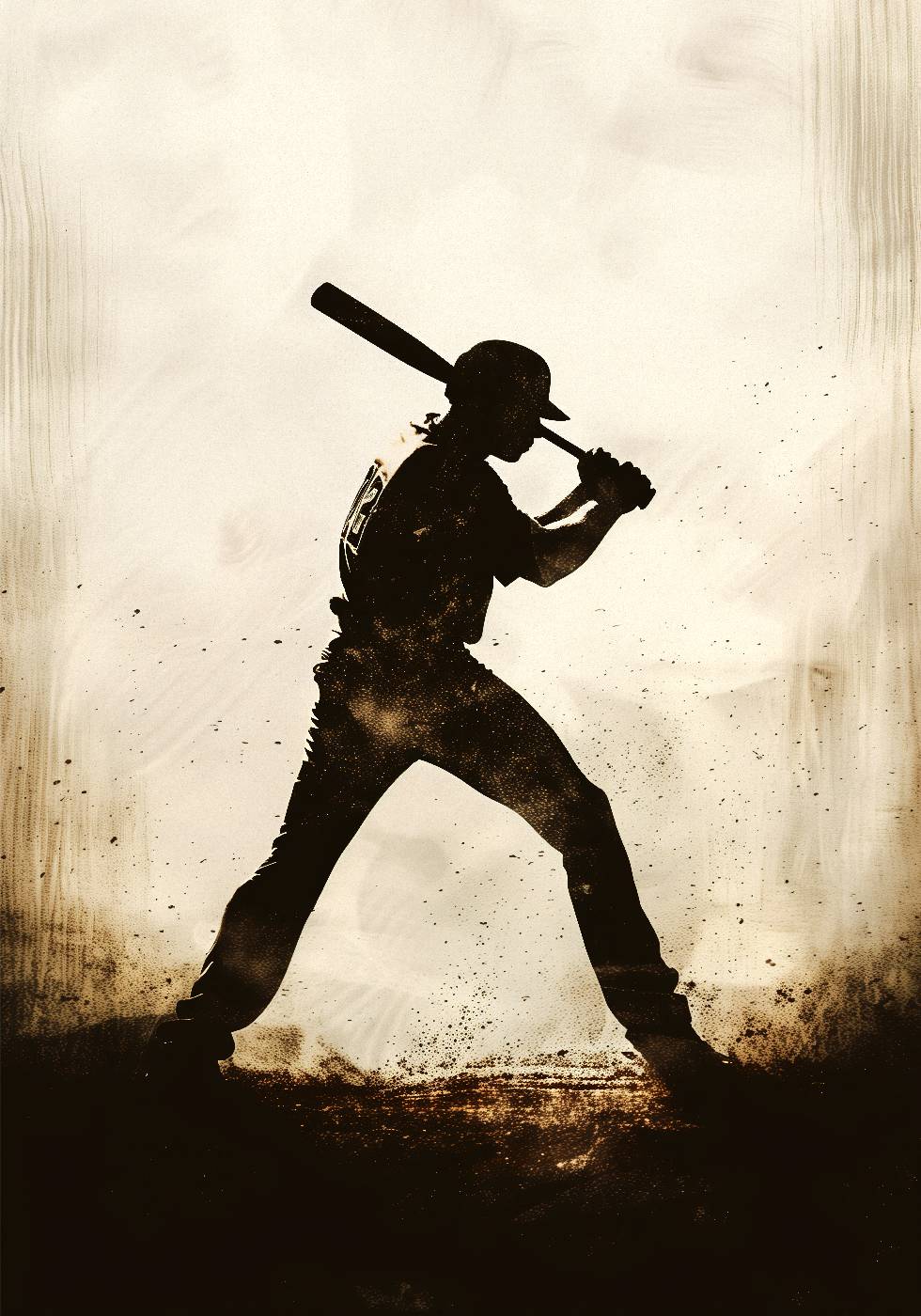 Baseball Swing Poster