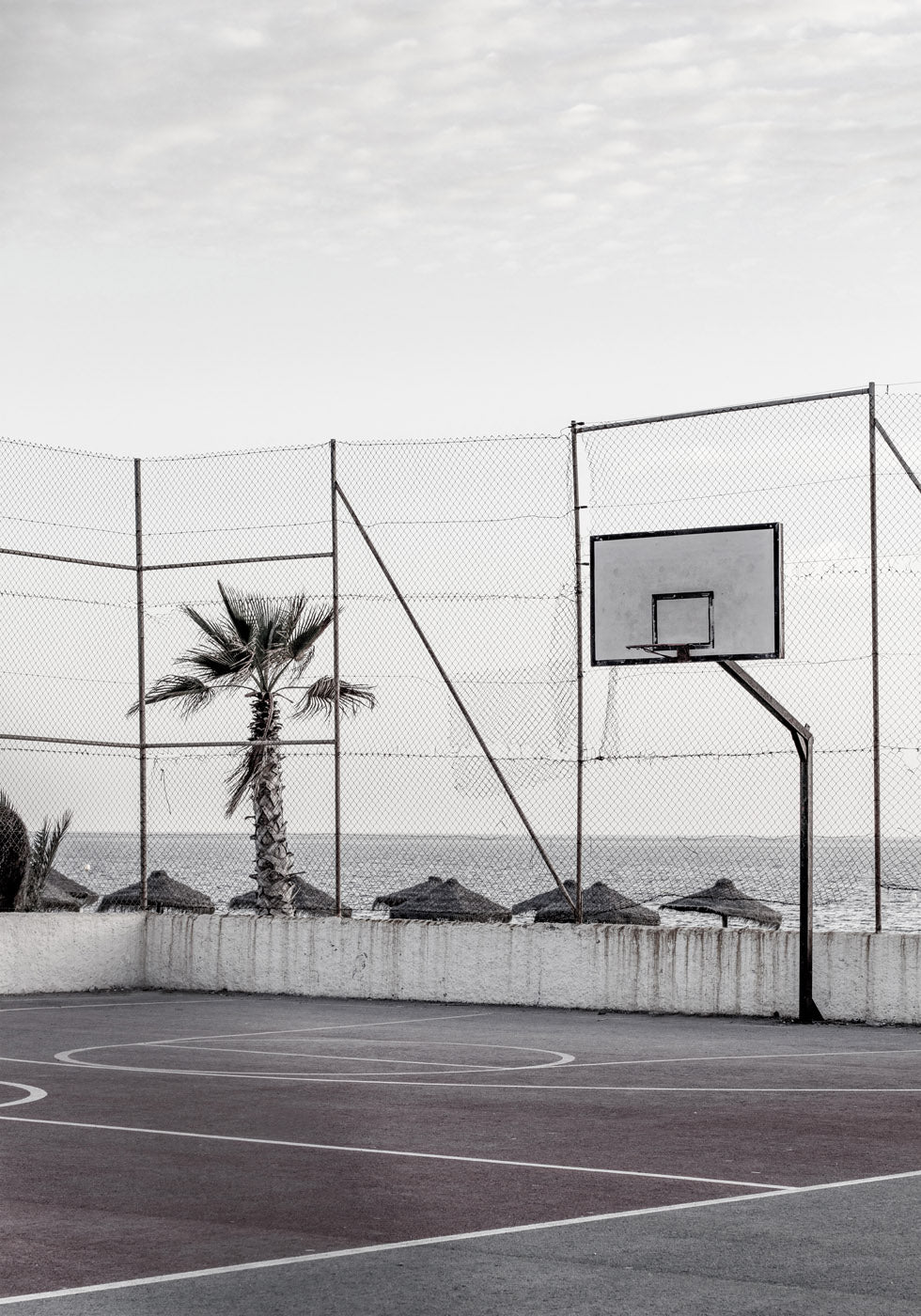 Basketball Court Plakat - Posterbox.no