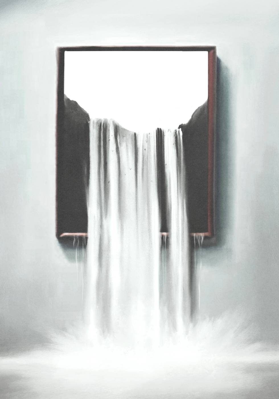 Surreal Waterfall Plakat - Posterbox.no