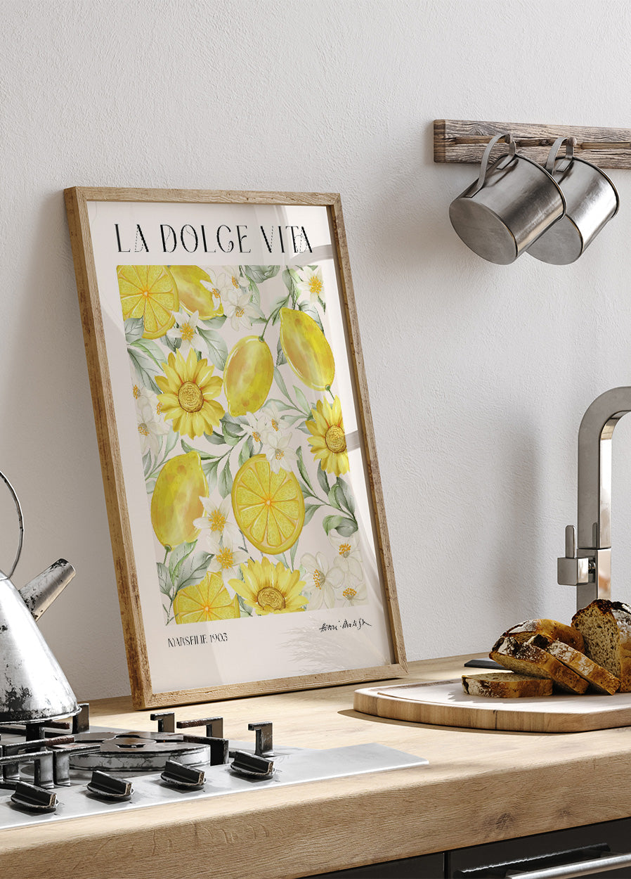 Lemons Poster - Posterbox.art