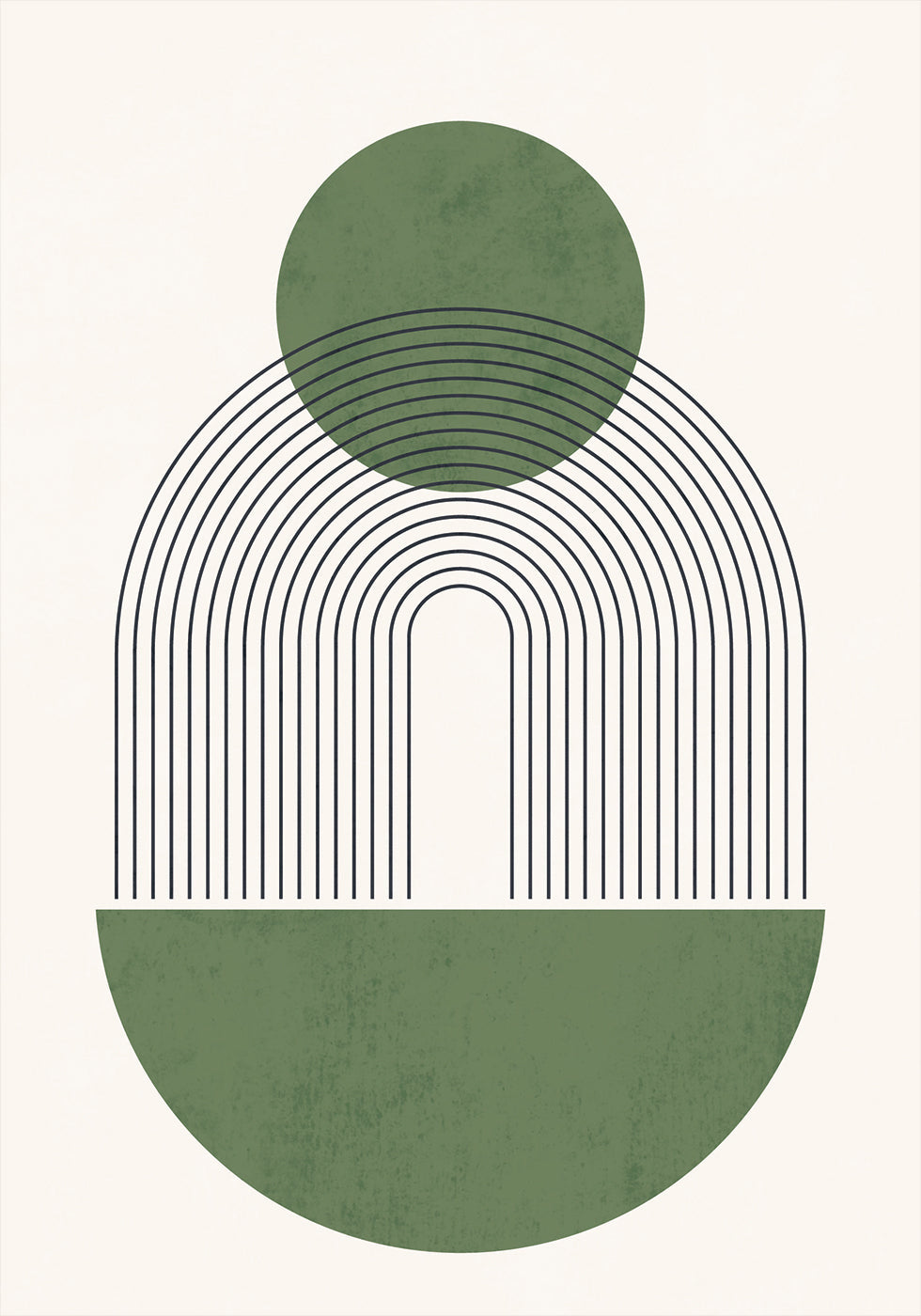 Geometric Harmony Art Poster - Posterbox.art