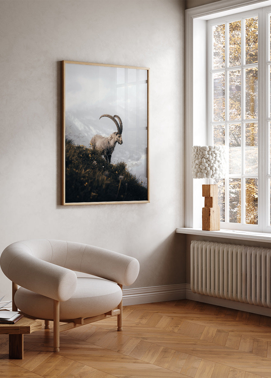 Mountain Goat in Serenity Poster - Posterbox.art