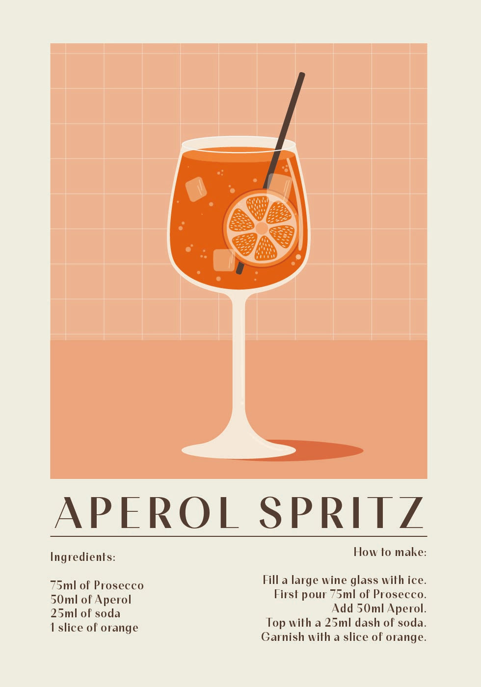 Aperol Spritz Poster