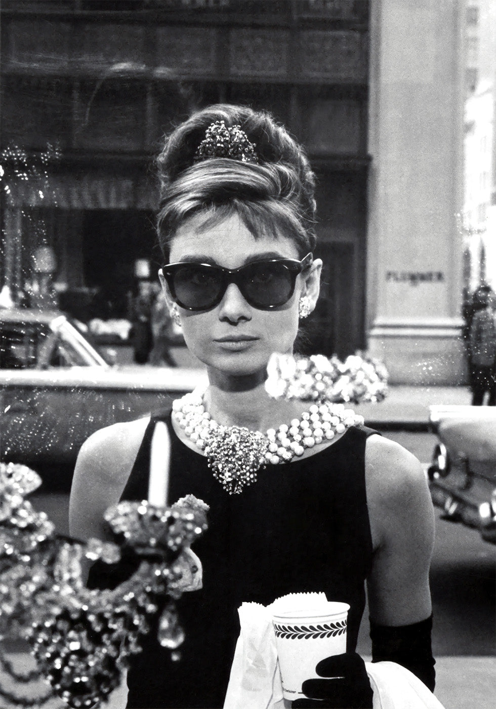 Audrey Hepburn Breakfast at Tiffany’s Poster