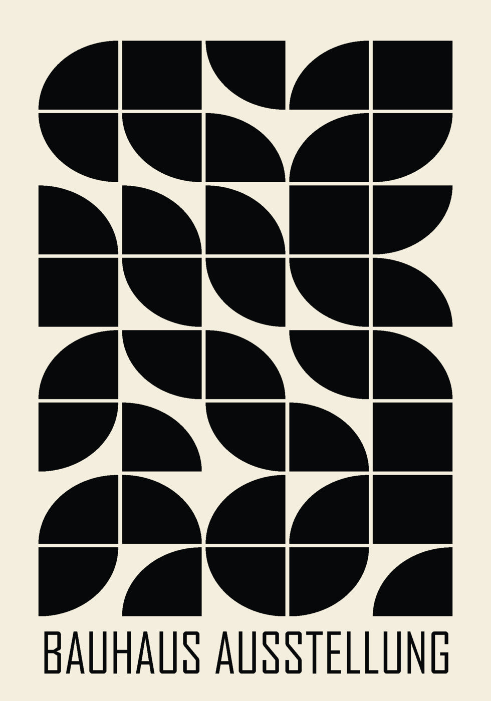 Bauhaus No. 1 Poster