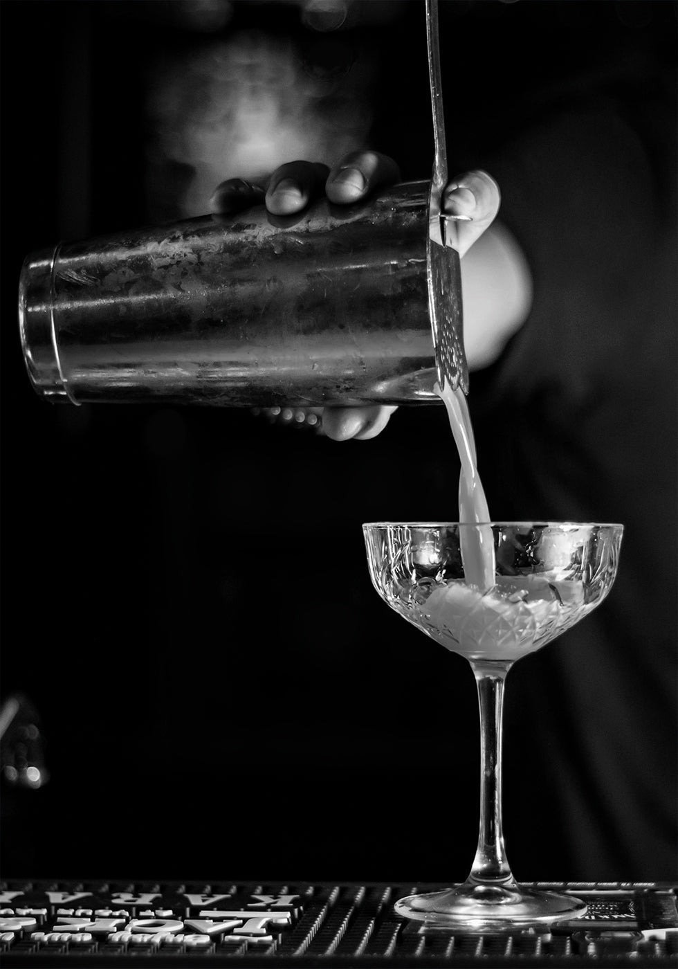 Bartender Makes a Cocktail Poster - Posterbox.art