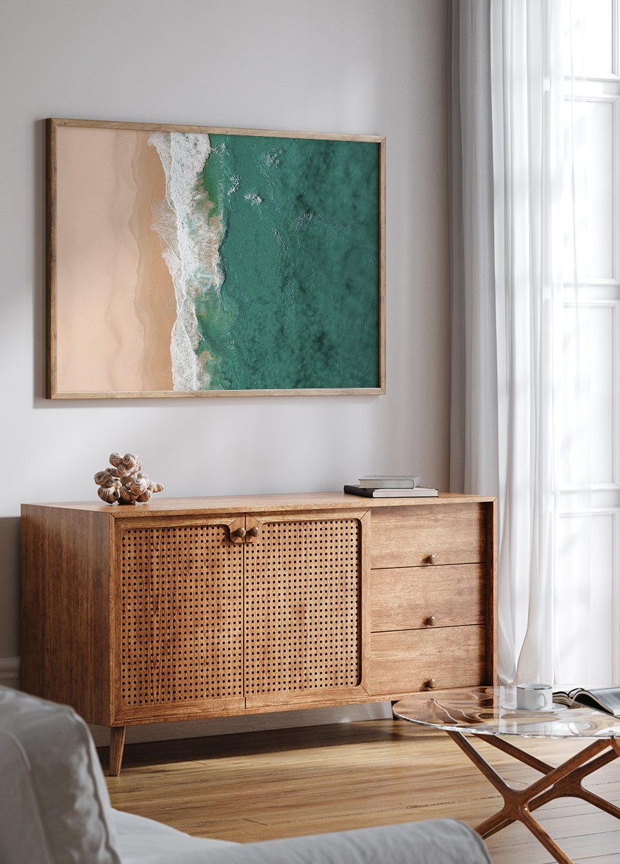 Beach Coastline Poster - Posterbox.art