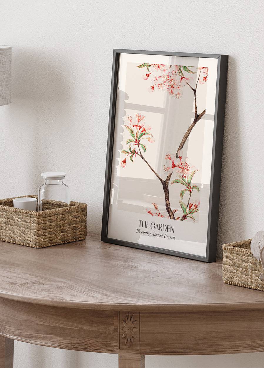 Blooming Apricot Branch Poster - Posterbox.art