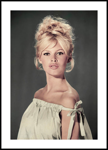 Brigitte Bardot Classic Portrait Poster