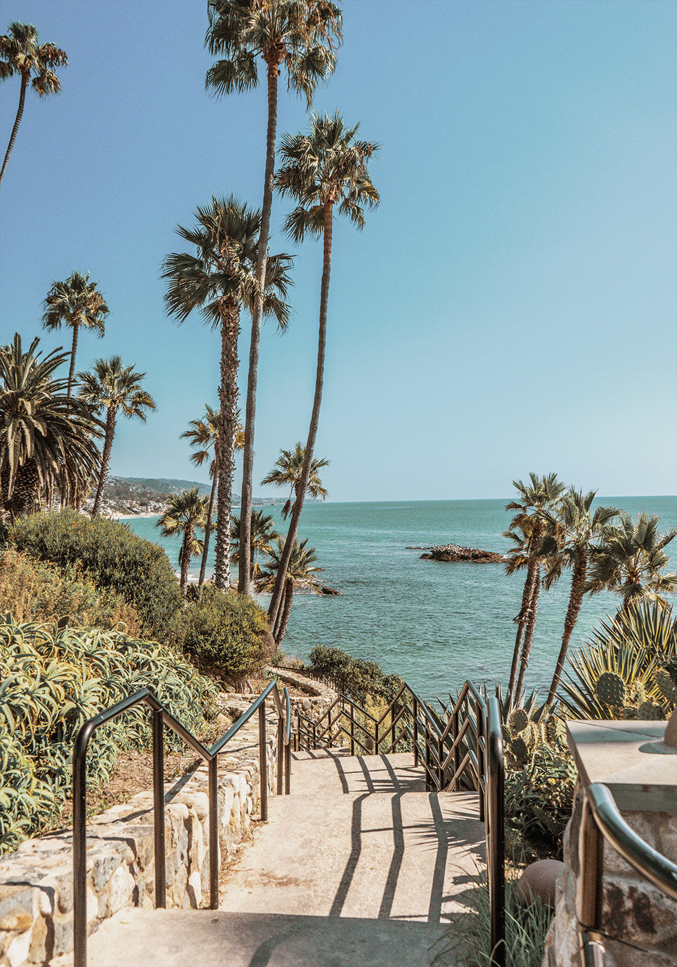 California Coastline Poster