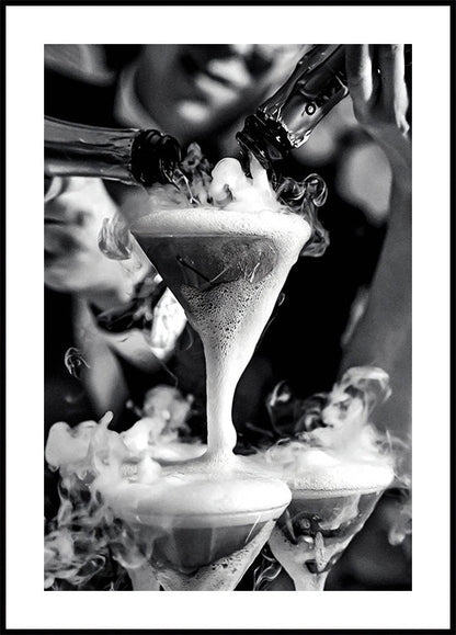 Champagne Fountain Poster - Posterbox.art