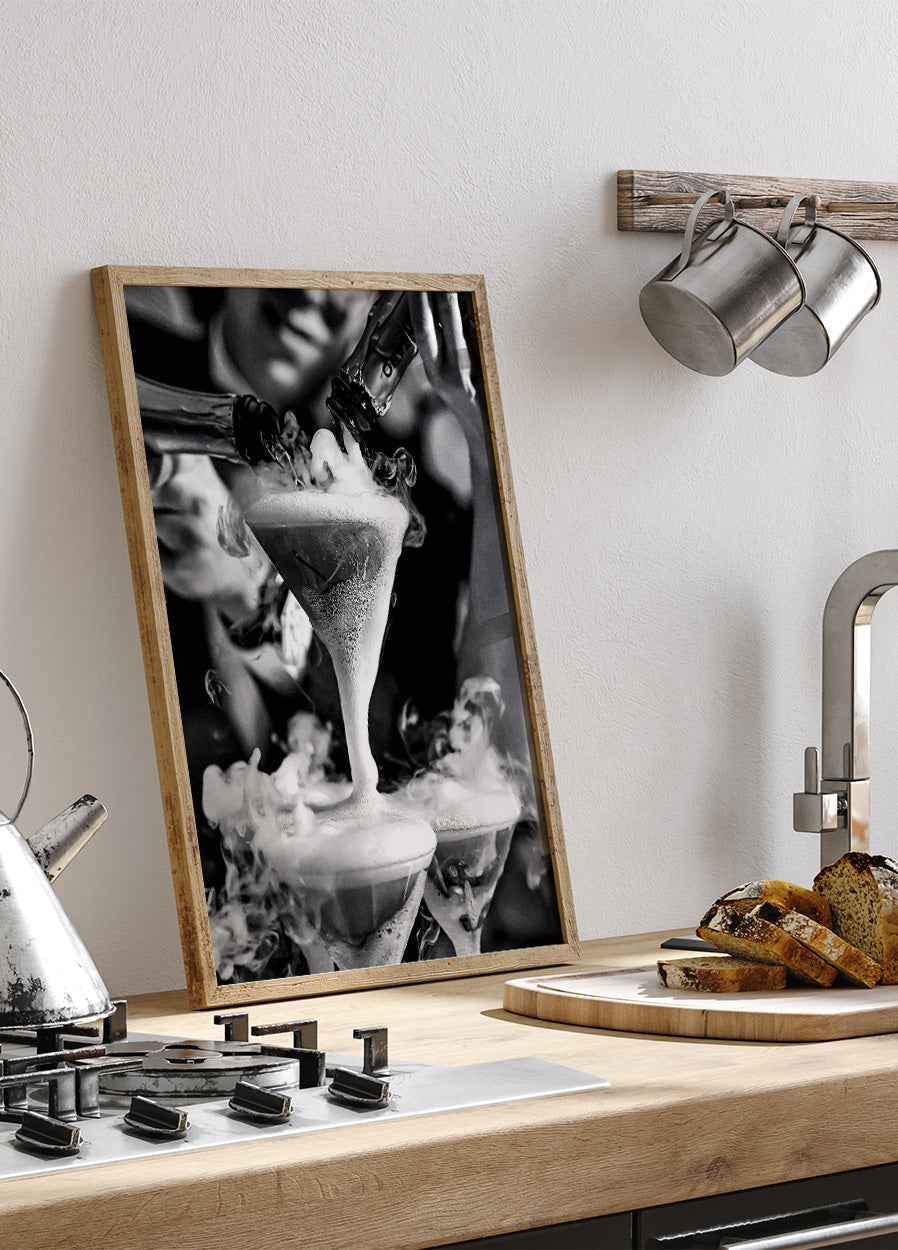 Champagne Fountain Poster - Posterbox.art