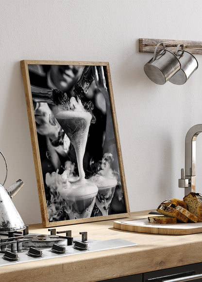 Champagne Fountain Poster - Posterbox.art