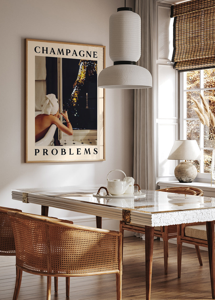 Champagne Problems Poster