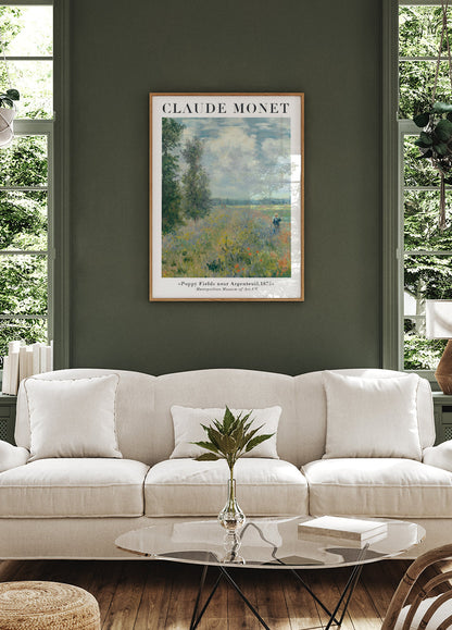 Poppy Fields Serenity Poster