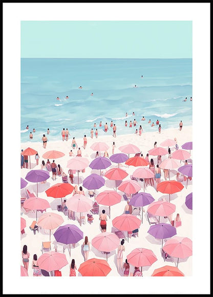 Beach Day Bliss Poster