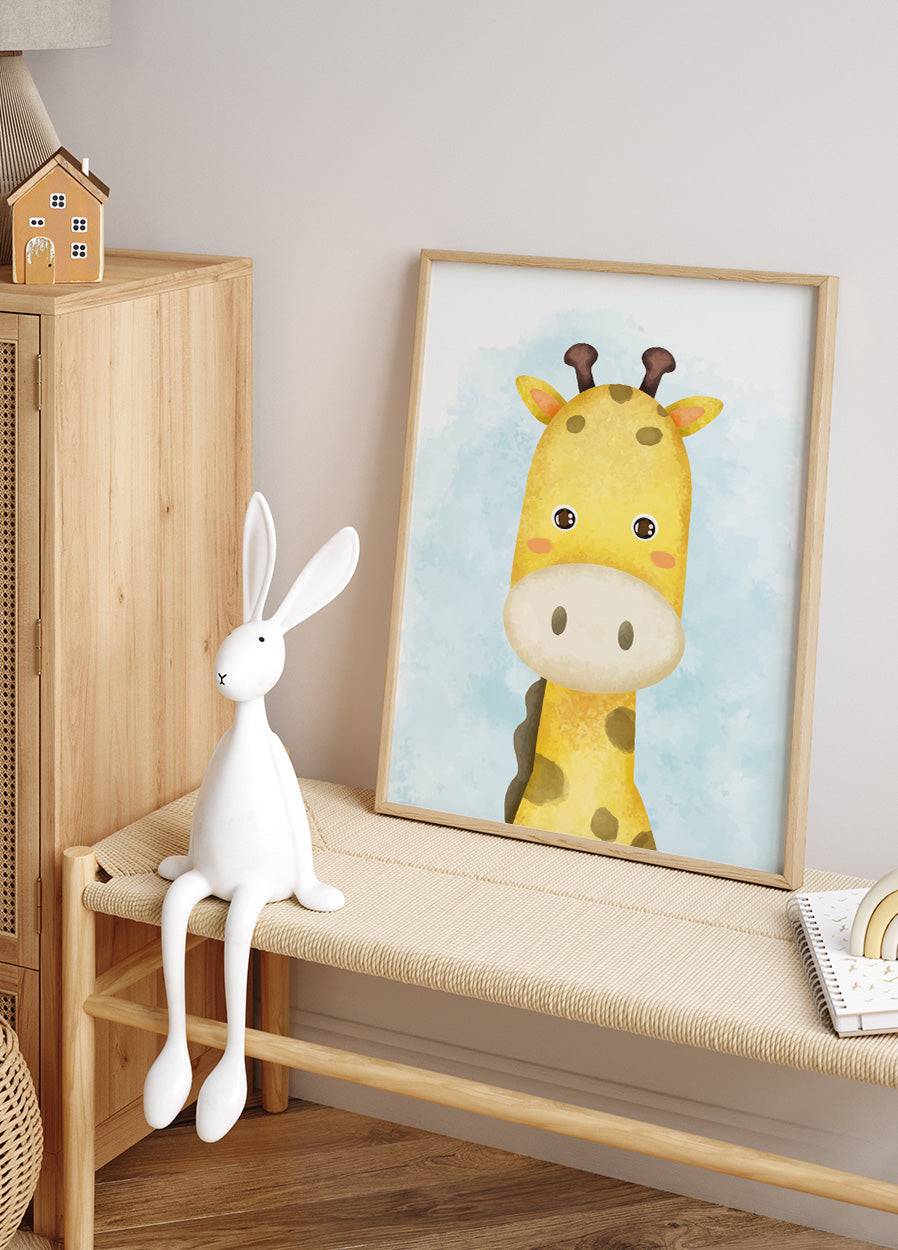 Cute Giraffe Poster