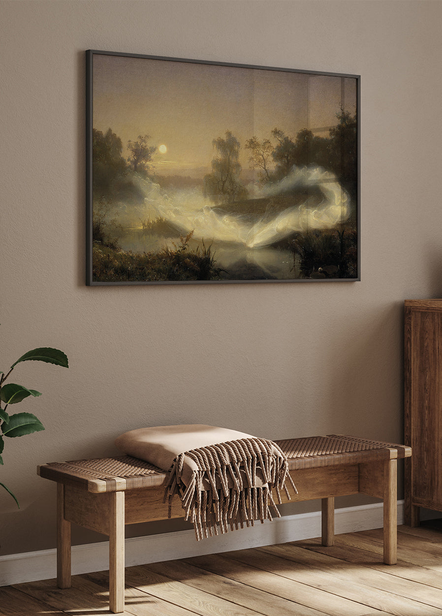 Dancing Night Spirits Poster - Posterbox.art