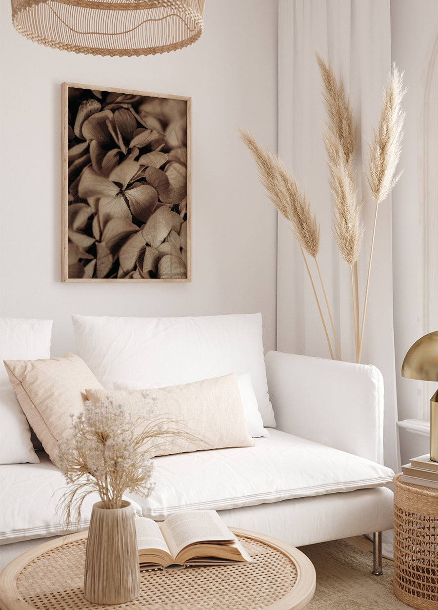 Dried Hydrangea Poster - Posterbox.art