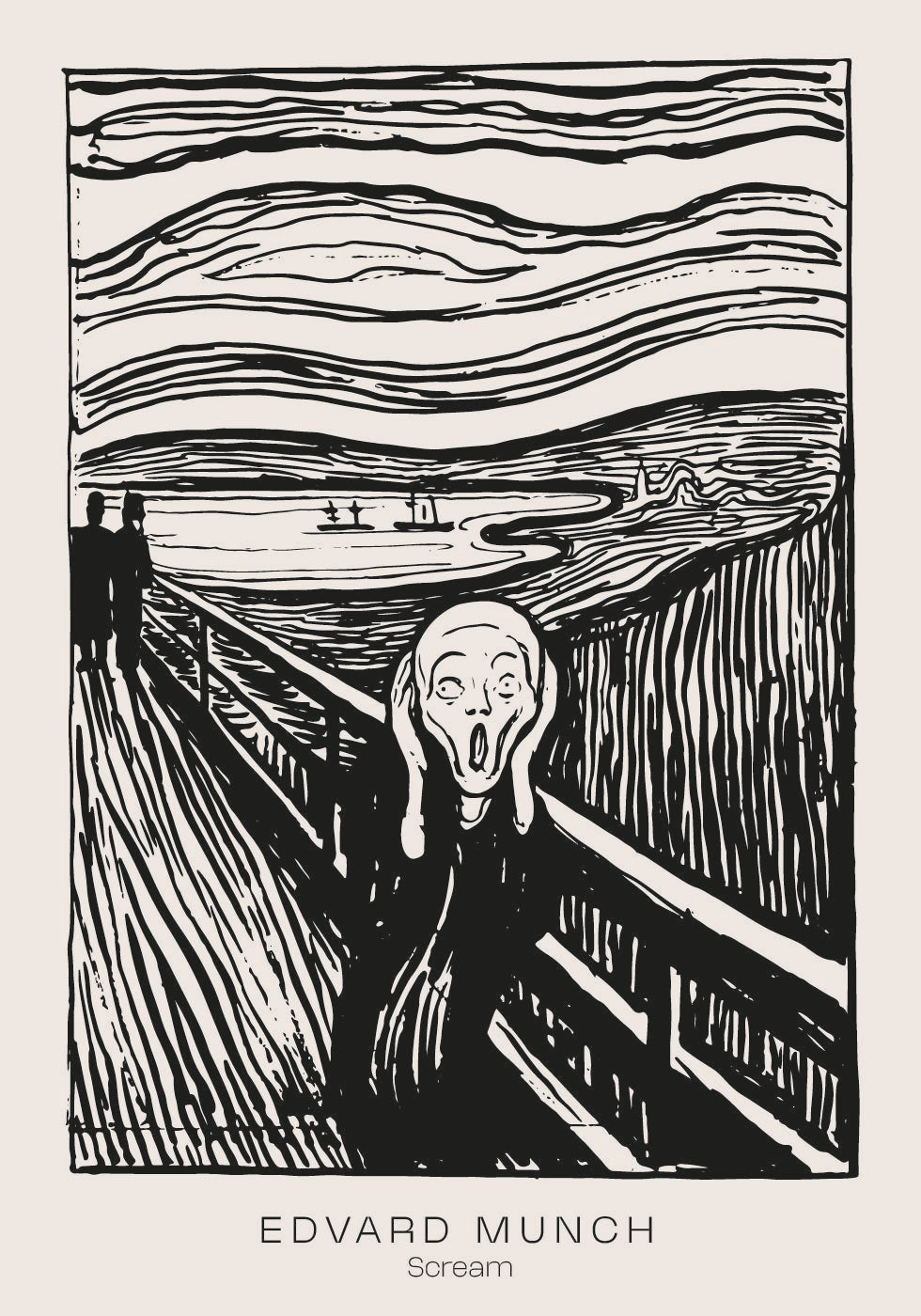 Edvard Munch Scream Poster