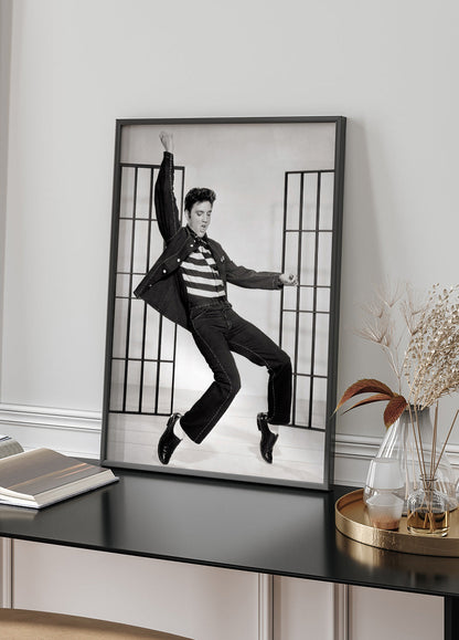 Elvis Presley Dancing Poster