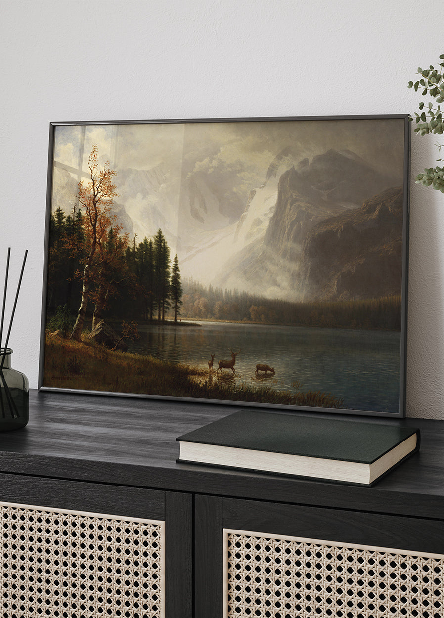 Mountain Serenity Landscape Poster - Posterbox.art