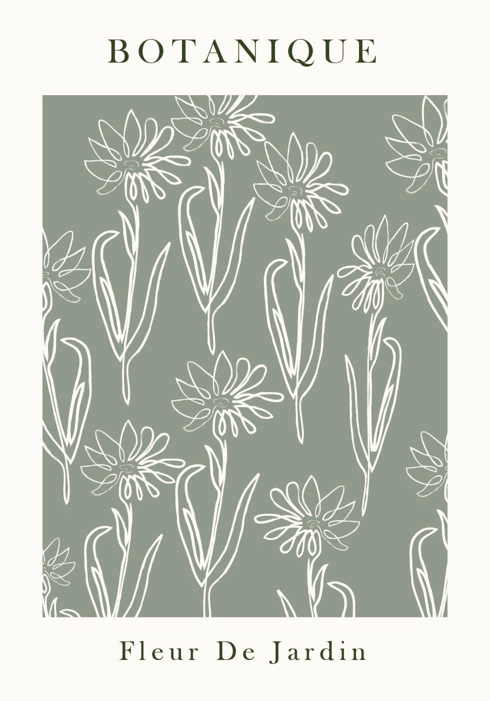 Fleur De Jardin No. 2 Poster - Posterbox.art