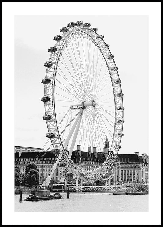 The London Eye Poster