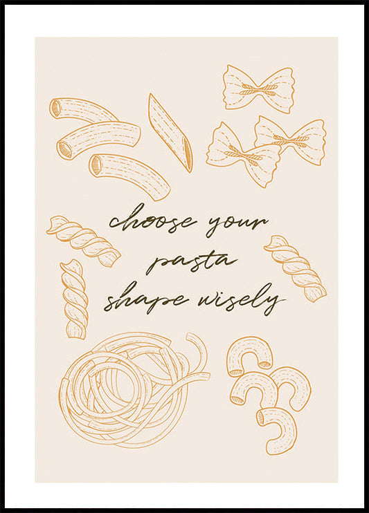 Choose Your Pasta Poster