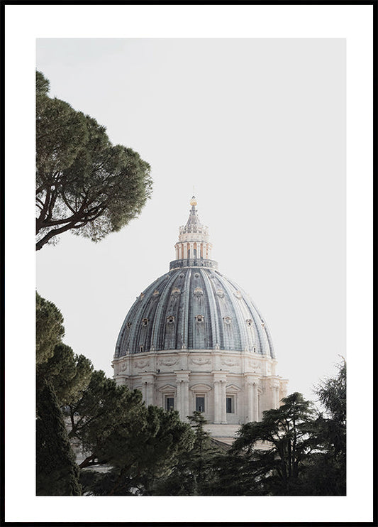 St. Peter's Basilica Dome Poster