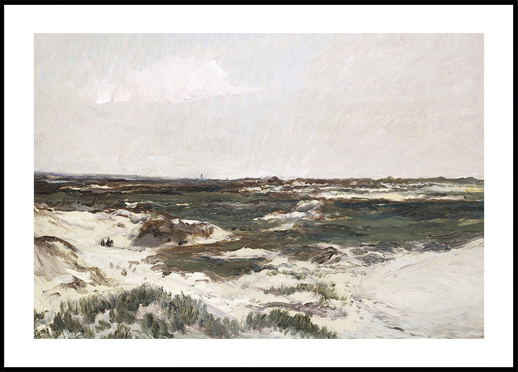 The Dunes at Camiers by Charles-François Daubigny Poster