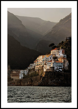 Amalfikust Serenity Poster