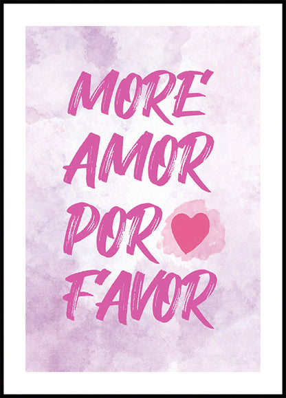 More Amor Por Favor Poster