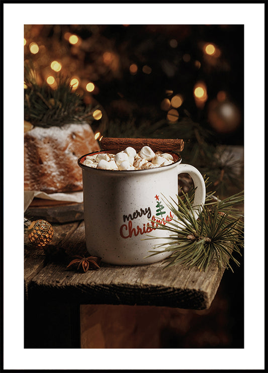 Hot Chocolate with Marshmallows Poster