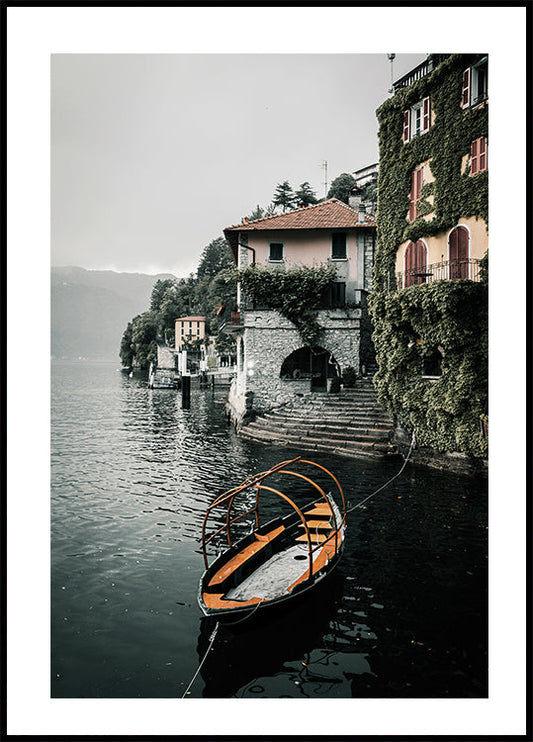 Tranquil Waterside Haven Poster