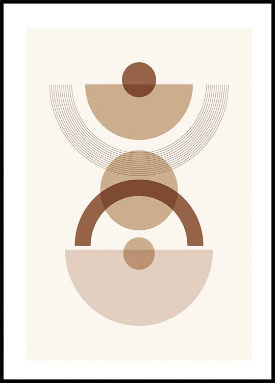 Geometric Shapes No. 1 Poster - Posterbox.art