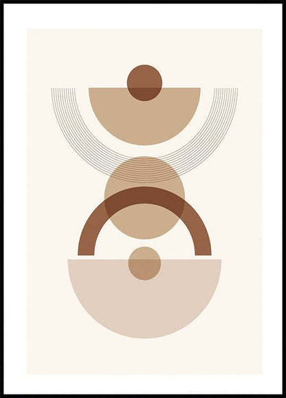 Geometric Shapes No. 1 Poster - Posterbox.art
