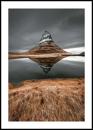 Majestic Mountain Reflection Poster - Posterbox.art