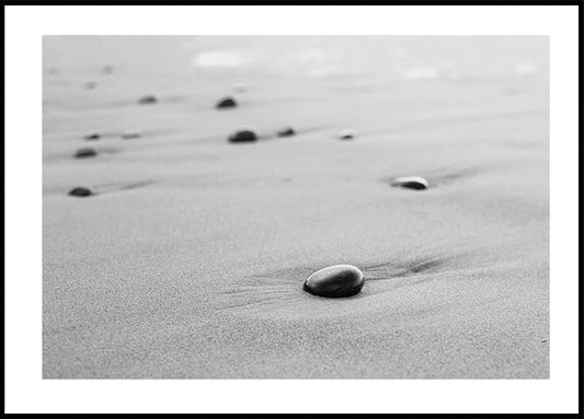 Small Stones On The Beach Poster