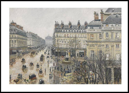 Paris Street in the Rain Poster - Posterbox.art