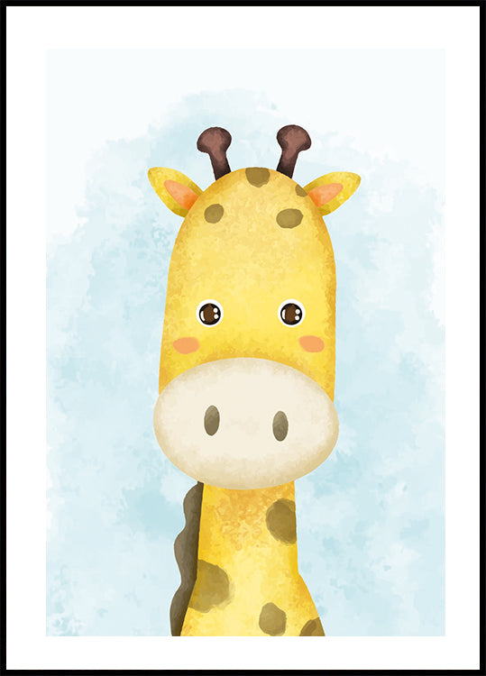 Cute Giraffe Poster