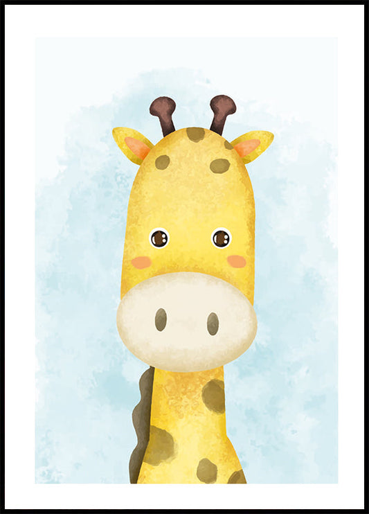 Cute Giraffe Poster