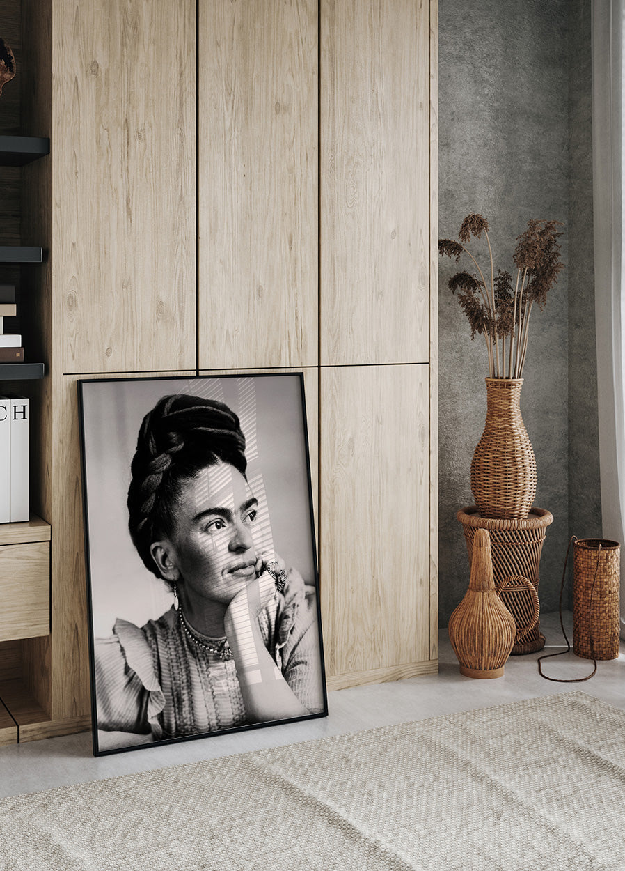 Frida Kahlo Portrait No. 3 Poster