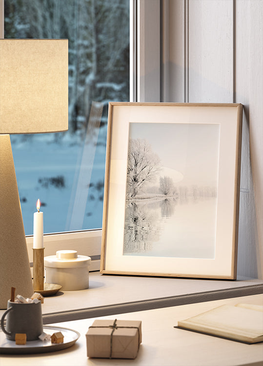 Frosty Winter Tree №1 Poster - Posterbox.art