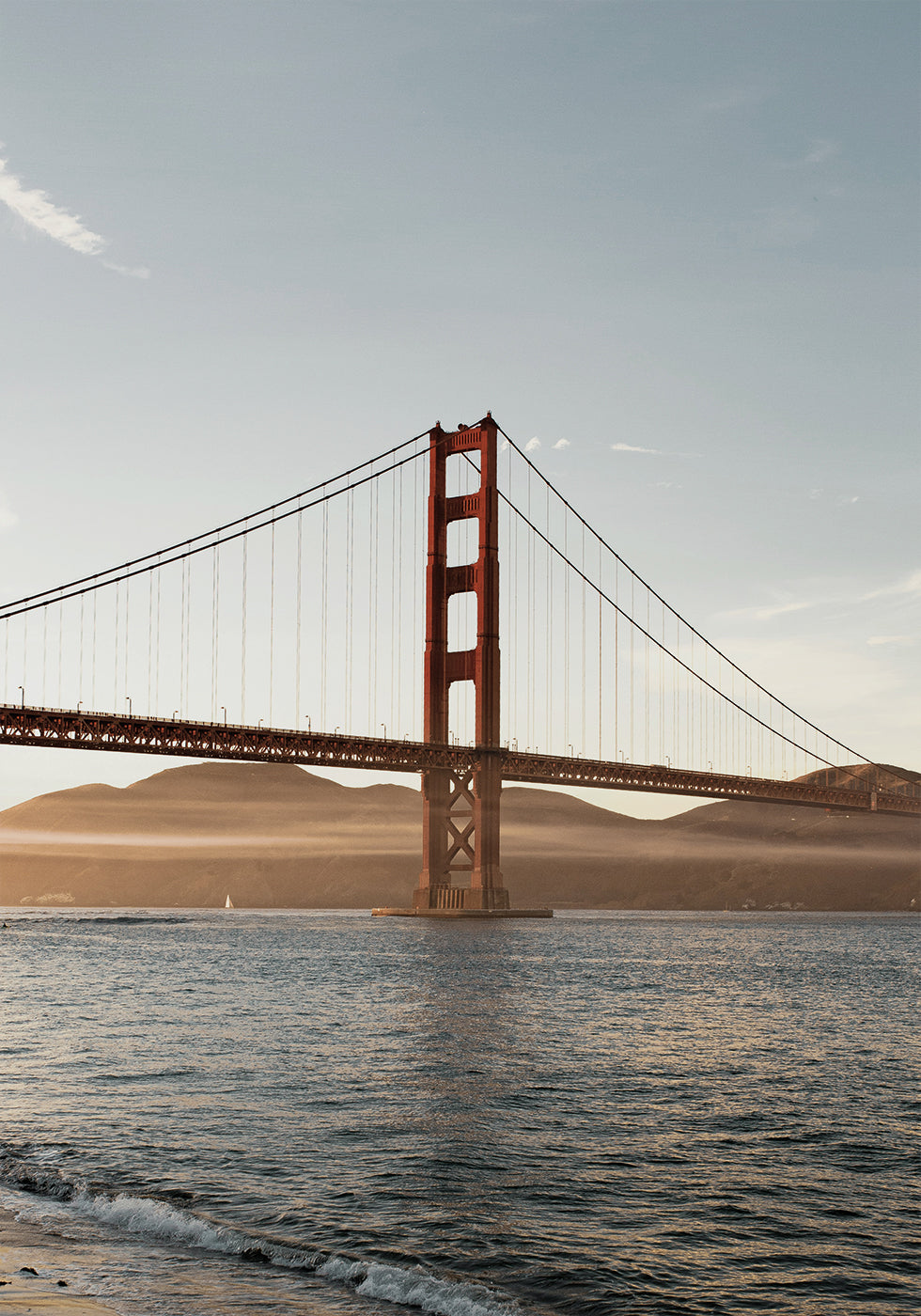 Golden Gate Bridge Scenic View Poster