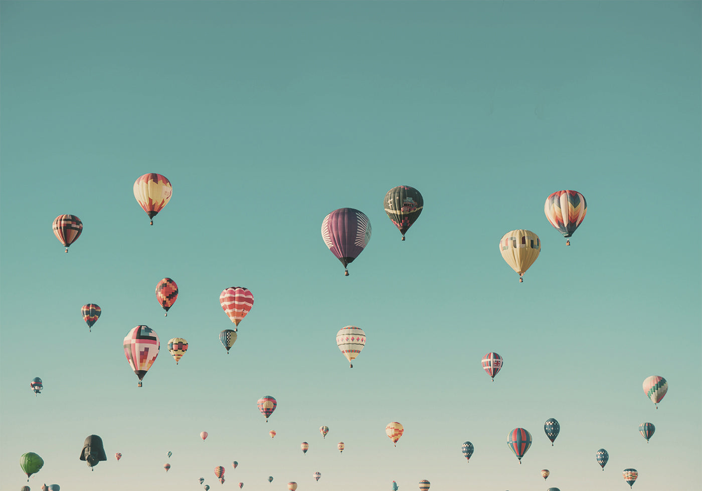 Hot Air Balloons Poster