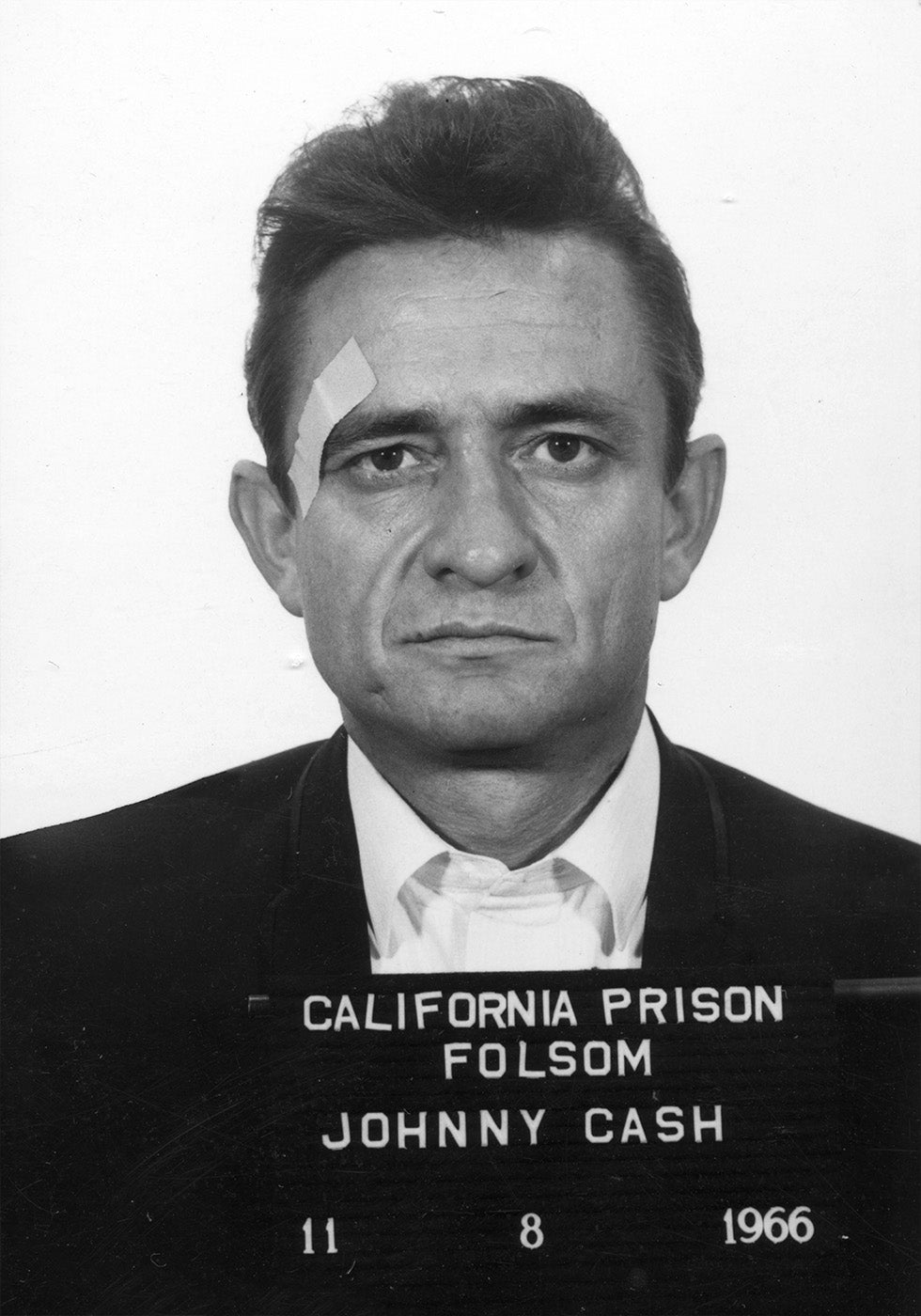 Johnny Cash Mug Shot Poster